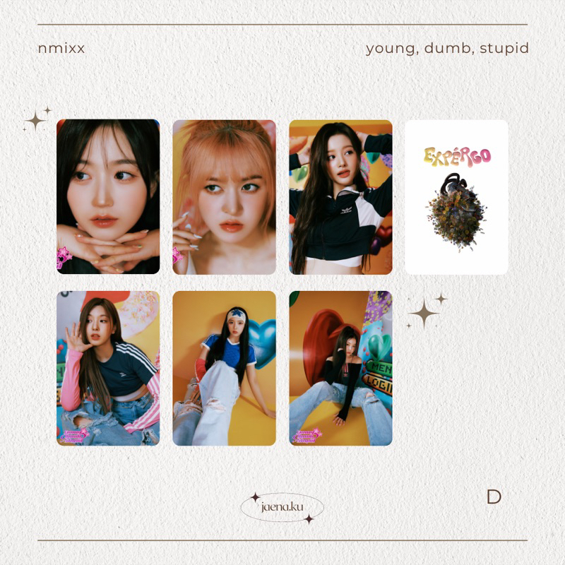 [NMIXX] PHOTOCARD EXPERGO NMIXX 2