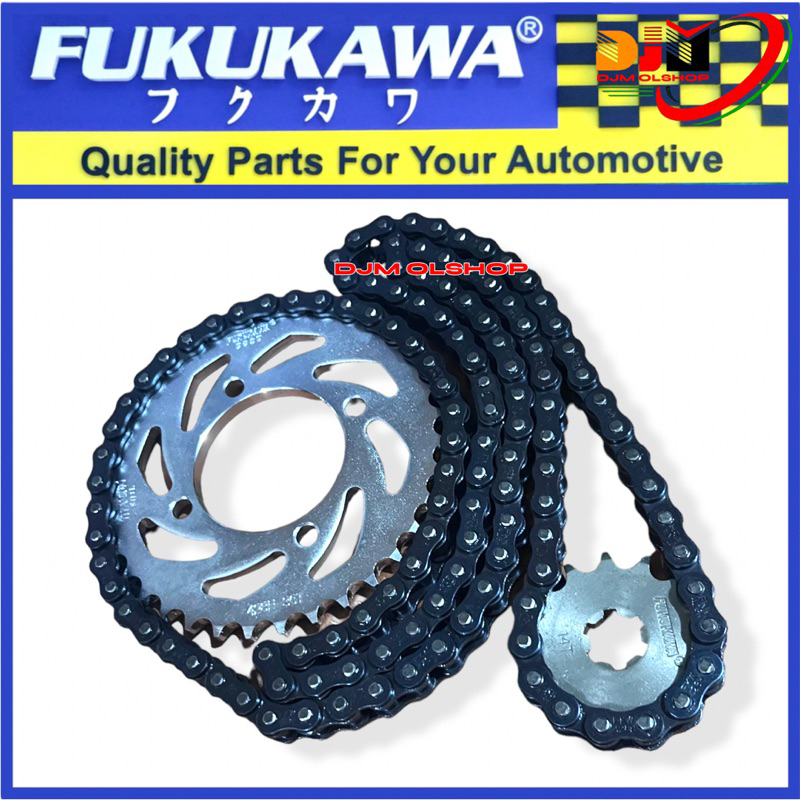 Gear Set Fukukawa Rxk RxKing Rx 100 Rxs 428H-110L-37T-14T