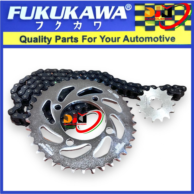 Gear Set Fukukawa Rxk RxKing Rx 100 Rxs 428H-110L-37T-14T