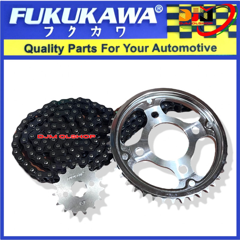 Gear Set Fukukawa Gir Paket Honda Sonic 150 428H-118L/15-42T