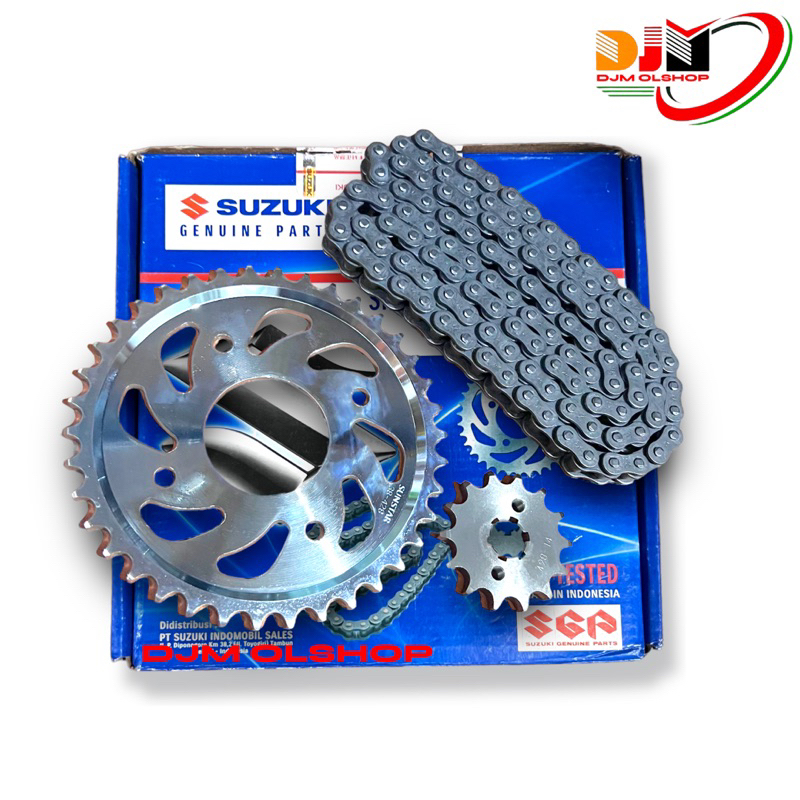 GEAR SET SUZUKI SATRIA FU INJEKSI ORI SGP 27000-12K00-KIT