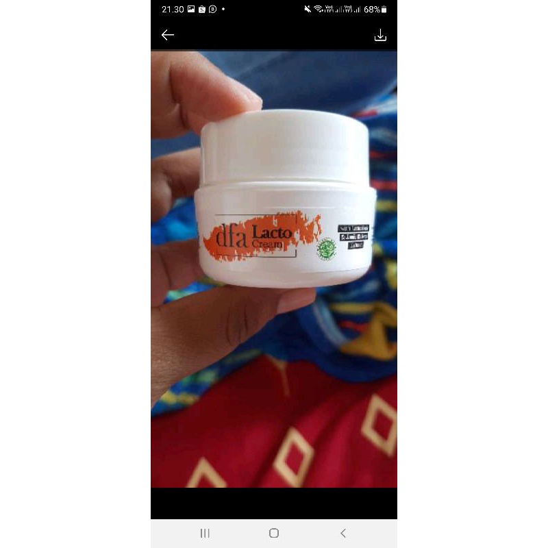 dfa lacto cream
