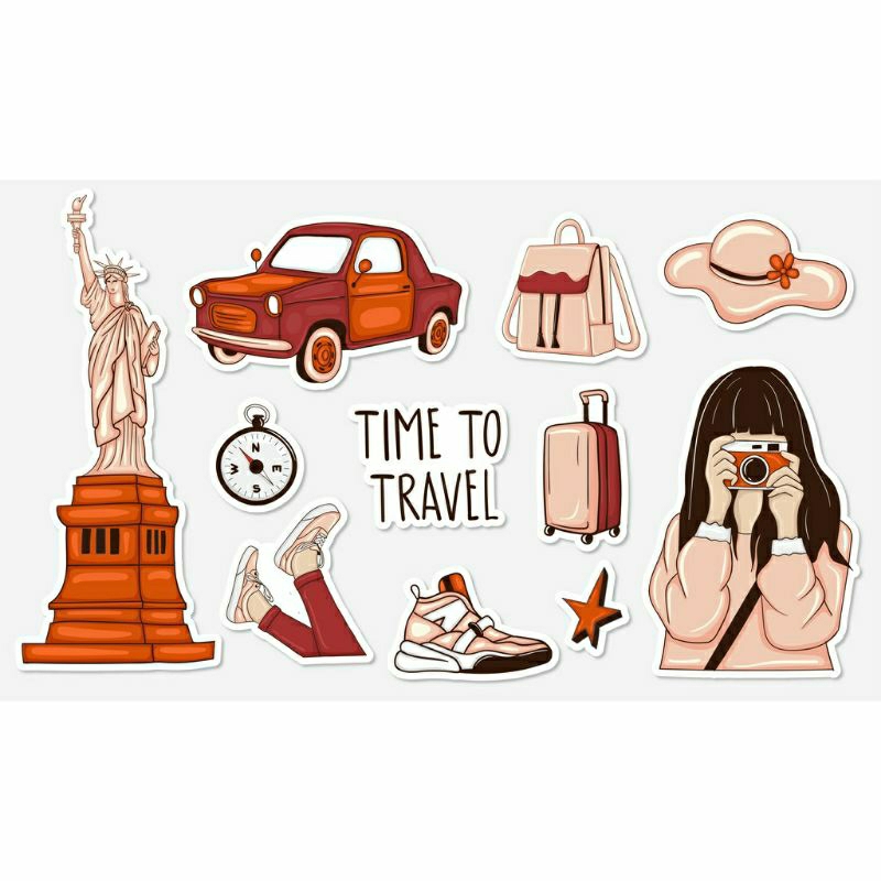

TERMURAH STICKER AESTHETIC GIRL TRAVEL SERIES ANTI AIR GLOSSY PREMIUM-Stiker Aesthetic Case Hp-Sticker Hp/Stiker Laptop/Sticker Tumbler/Stiker Notebook Premium/Sticker Buku