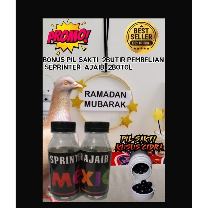 JAMU MERPATI AJAIB MEXICO SPRINTER isi 50kapsul