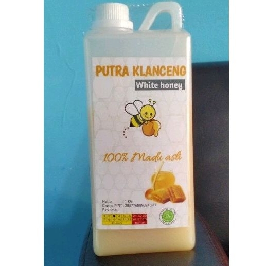 MADU PUTIH MURNI PUTRA KLANCENG,1KG 100%  MURNI