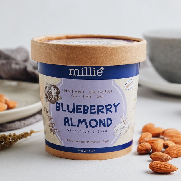 

INSTANT OATMEAL - Blueberry Almond (on-the-go)