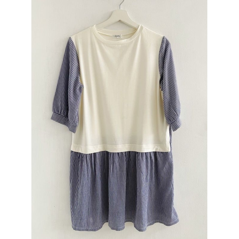 Jeune Tunik Navy n White