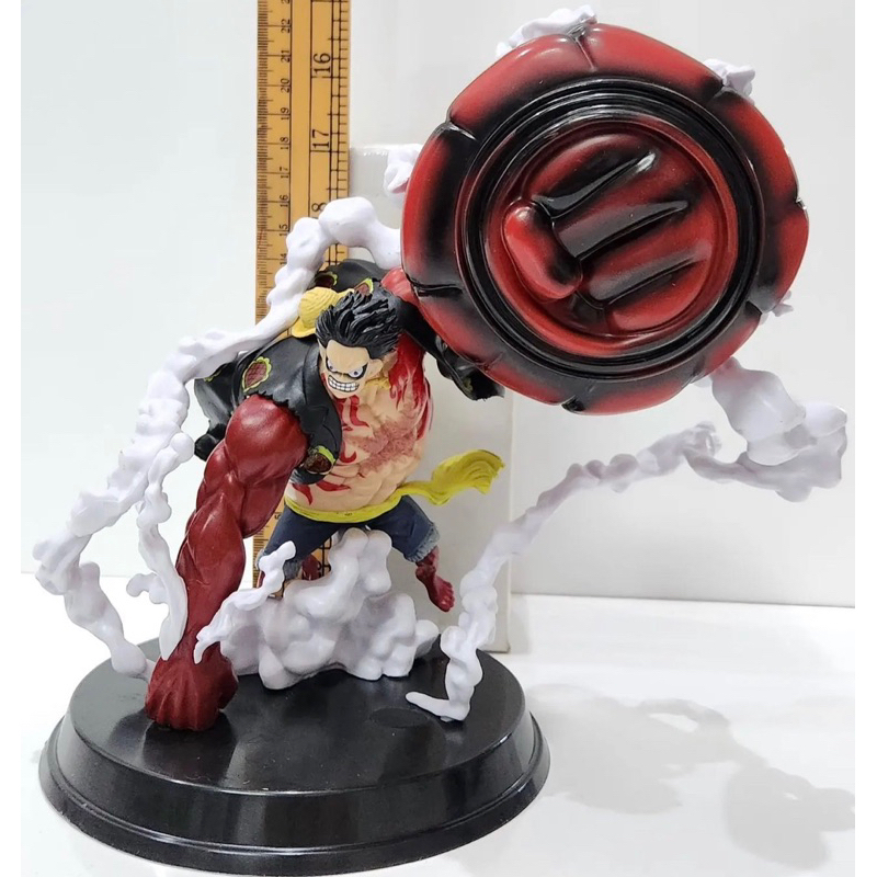 action figure one piece monkey luffy gear 3 ultimate punching version
