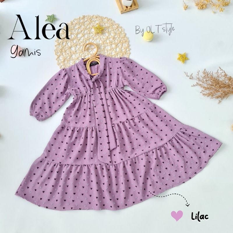 Ollet Gamis anak ALEA /Gamis anak uragiri airflow twotone
