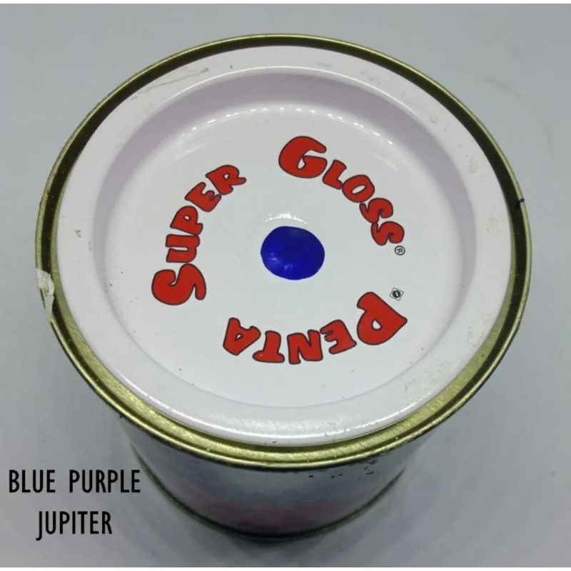 CAT PENTA SUPER GLOSS METALLIC BLUE PURPLE.JUPITER - BIRU YAMAHA METALIK - 200 GRAM - DUCO OTOMOTIF