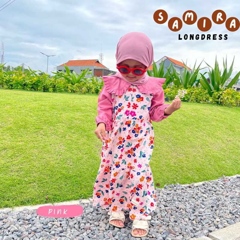 MOOSHY - SAMIRA LONGDRESS / GAMIS ANAK PEREMPUAN 1 2 3 4 5 6 tahun/ GAMIS LEBARAN ANAK PEREMPUAN / GAMIS ANAK RAYON 1 2 3 4 5 6 tahun