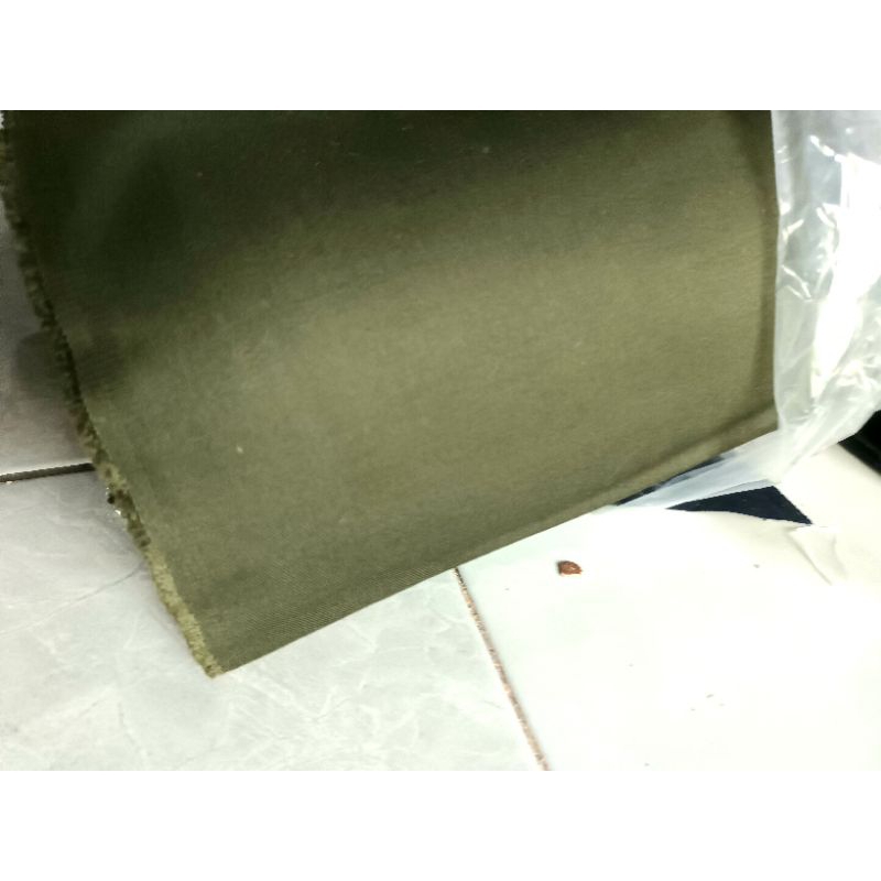 Kain Dril Warna Hijau Army