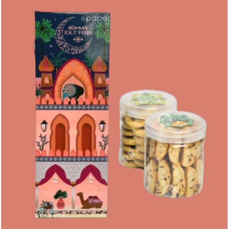 

paper bag lebaran - goodie bag lebaran - paper box - box toples - box kue idul fitri - kotak kue