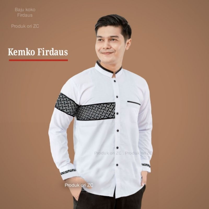 Hem Pria Koko | Baju Muslim Keren | Baju Muslim Pria