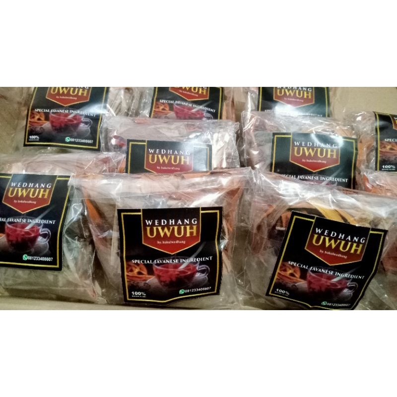 

wedhang uwuh - package