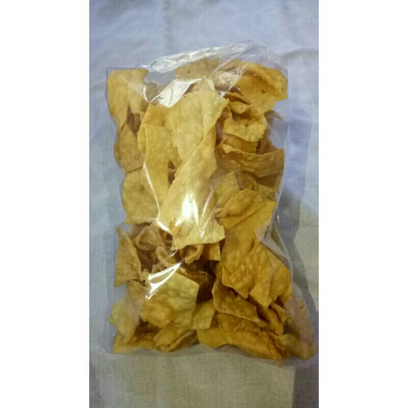 

Kripik Pangsit bawang 500g