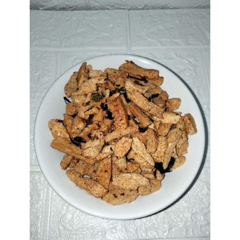 

Basreng Pedas Kriuk Daun Jeruk 80gram