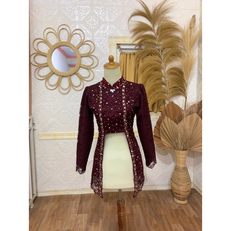 kebaya kutubaru muslim/kebaya wisuda/kebaya priwed