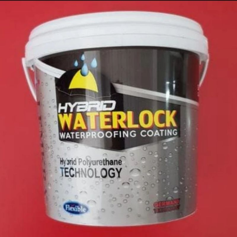 Lemkra Hybrid Waterlock Waterproofing Coating Warna Putih @ 5kg Khusus Medan Grab/Gojek az