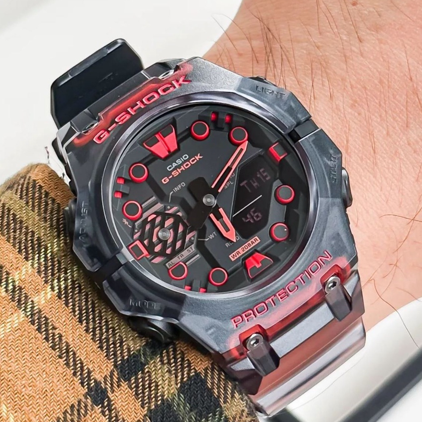 Jam Tangan Casio G-SHOCK GA-B001G-1A Gshock B001 Black Red Panther Edition