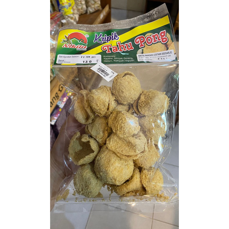 

Kripik/Keripik Tahu Pong “Nikita”