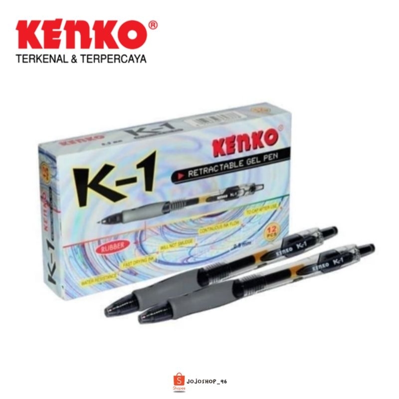 

Ballpoint Retractable Gel Pen KENKO K-1