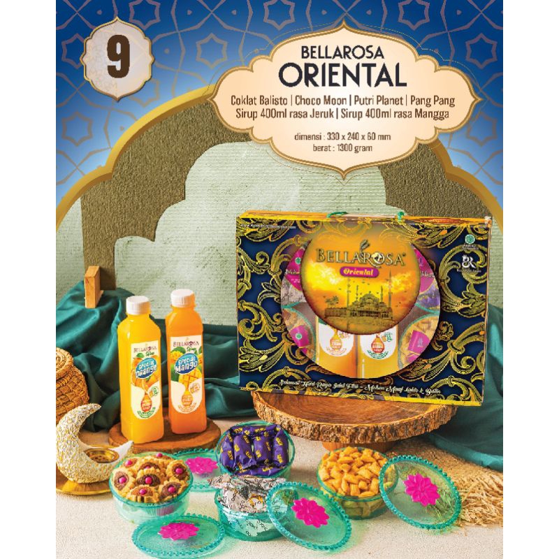 

BELLAROSA / BELLAROSA ORIENTAL / BELLAROSA HAMPERS SIRUP / BELLAROSA PAKET ORIENTAL SIRUP