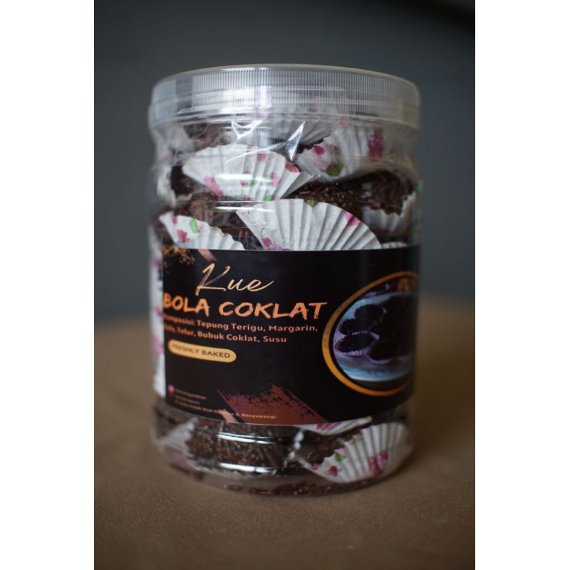 

KUE LEBARAN BOLA COKLAT PREMIUM QUALITY 500GRAM