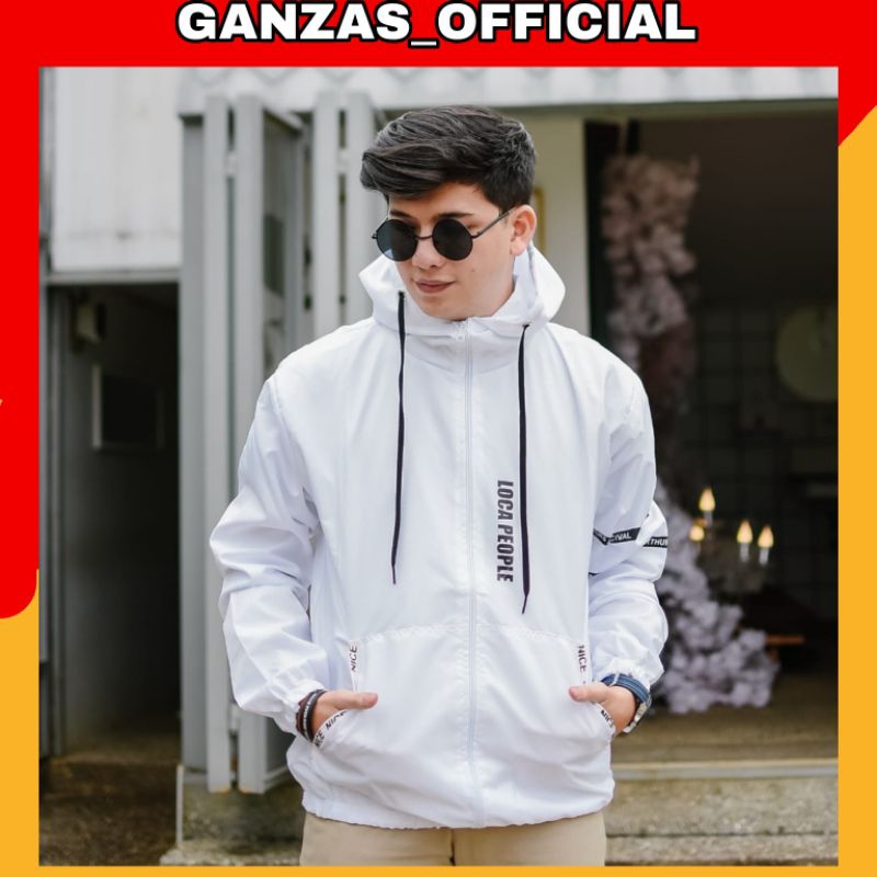 GANZAS - JAKET PARASUT ORIGINAL JAKET COACH JAKET LOCA PEOPLE