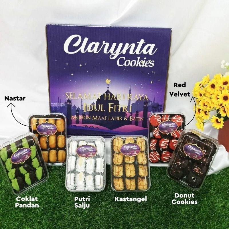 

BACA DESKRIPSI Kuker Paket Clarynta Cookies Produkasi By New Yona