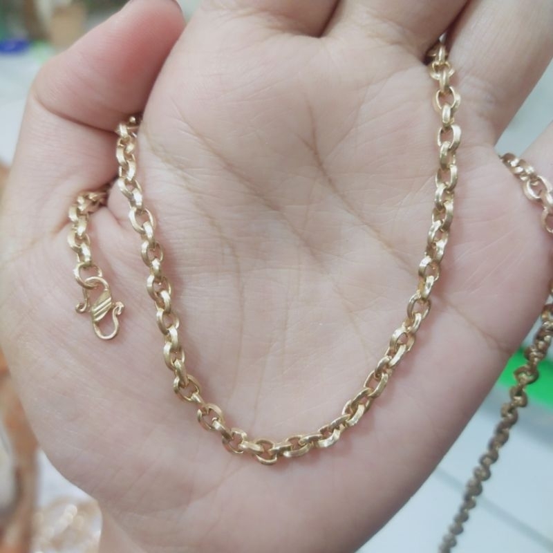 Emas Swasa Gelang Nori Kalung Nuri Dewasa dan Anak Ready Gelang Kaki Balita Dewasa