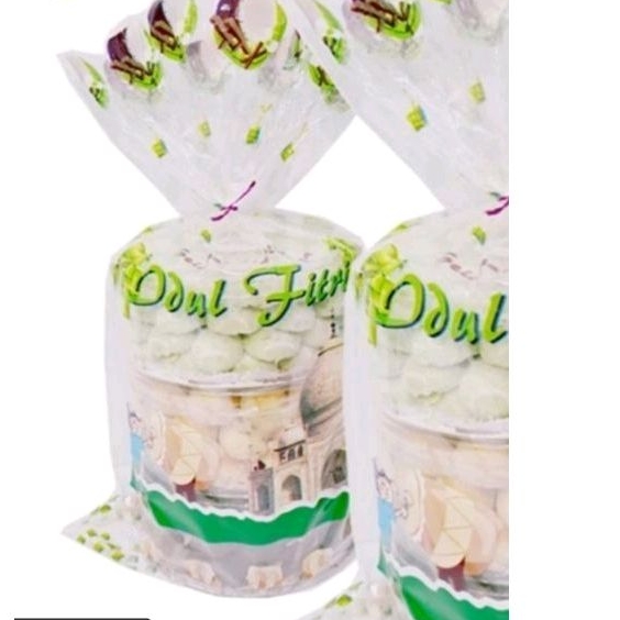 10pcs plastik goodie bag Idul Fitri kemasan bingkisan lebaran