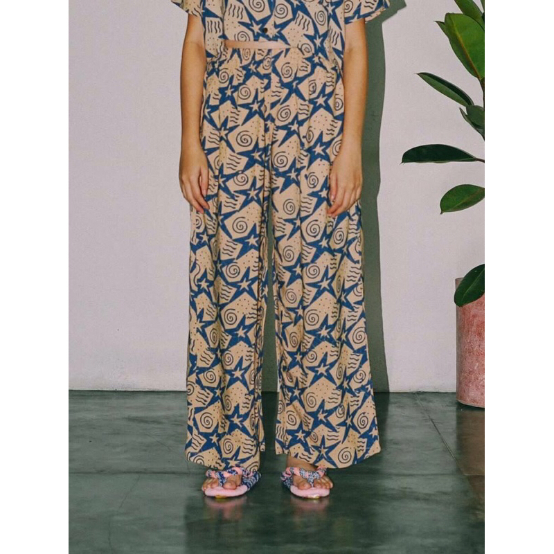 Hoshi Cream Wide Pants