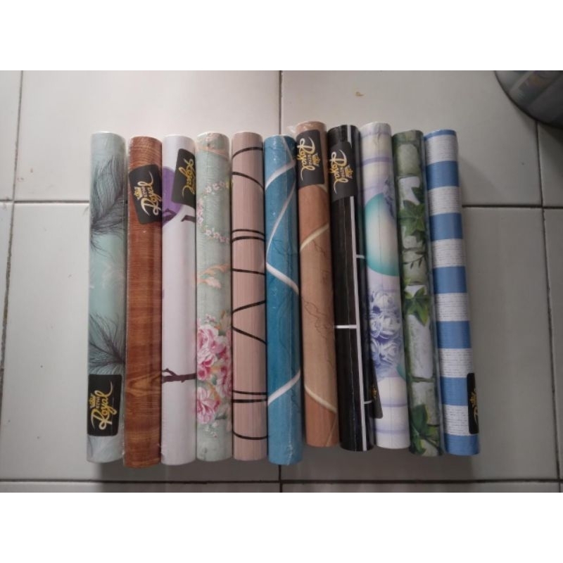 Wallpaper dinding 45cm x 10m