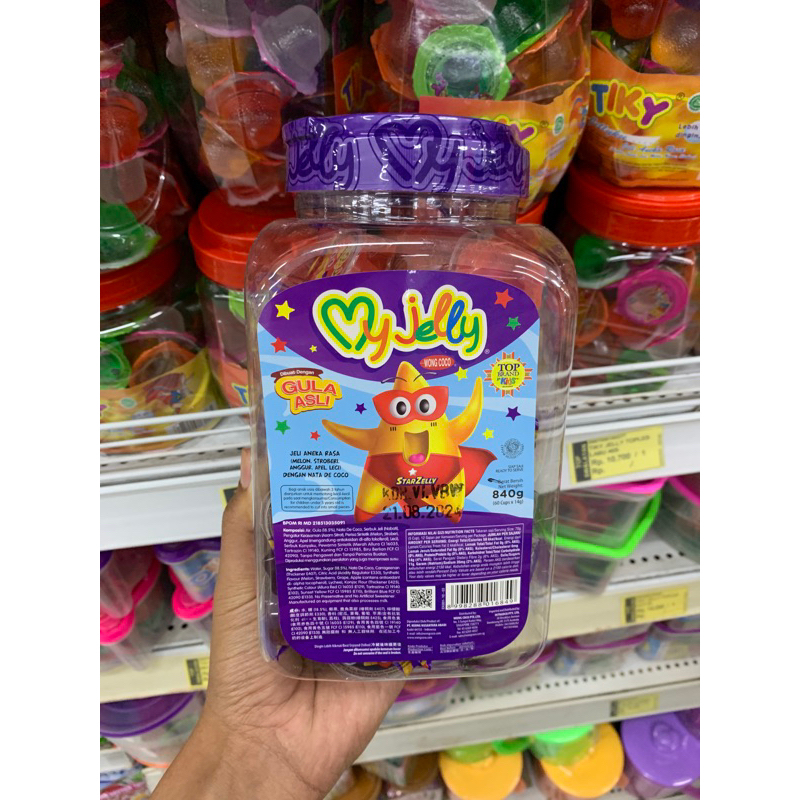 

my jelly kemasan toples 840gr