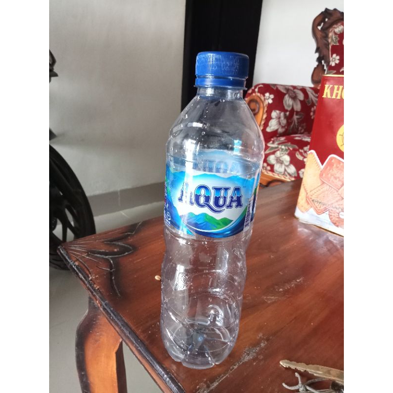 Aqua Botol Bekas ukuran 600ml