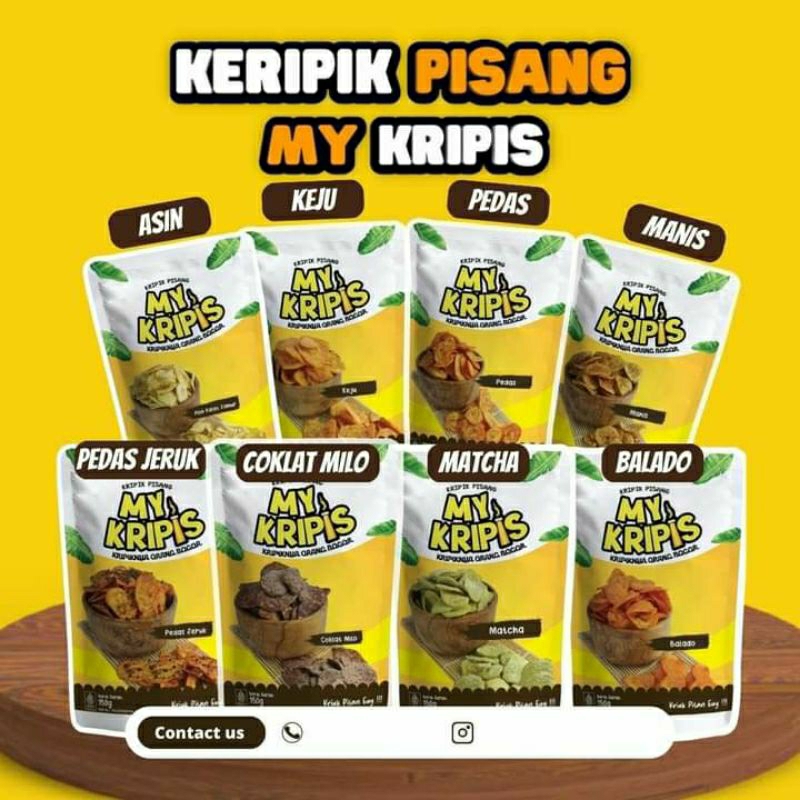 

Best Seller my kripis kripik pisang bogor