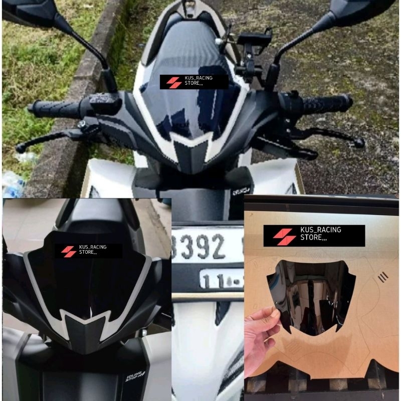 NEW VISOR VARIASI HONDA VARIO 125 TAHUN 2023 WINSHIELD VARIO 125 2023