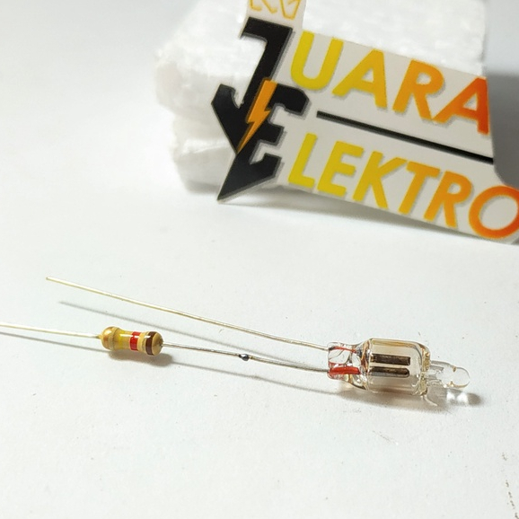 (10 PCS) LAMPU SETRIKA + RESISTOR | Lampu Indikator Pada Setrika