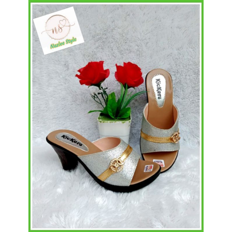 NAZLEE FHAS- SANDAL WANITA IMPORT-SANDAL WANITA KEKINIAN-SANDAL WANITA HIGH HEELS CANTIK SANDAL WANI