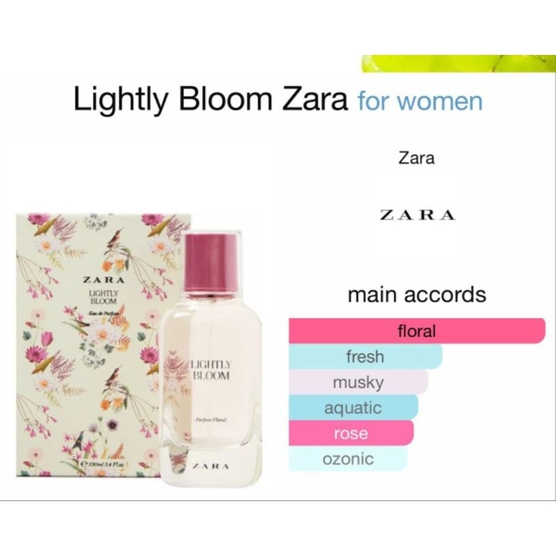 Share in jar Parfum Zara Lighty Bloom