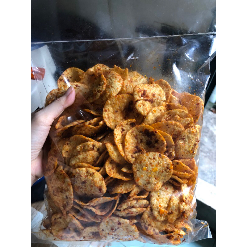

Keripik Opak Pedas