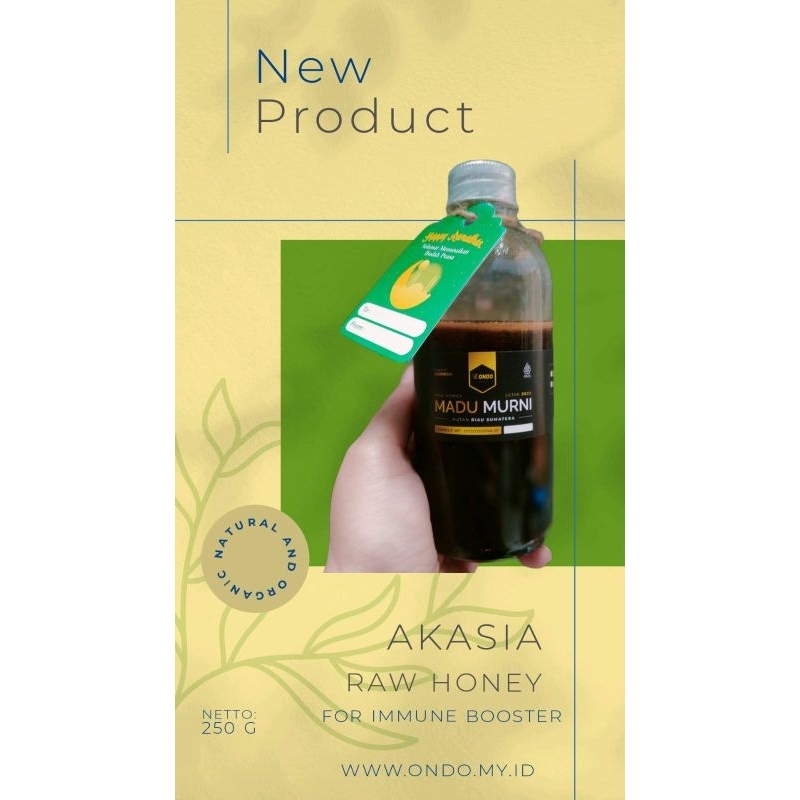 

Ondo Madu Murni Akasia 250 gr