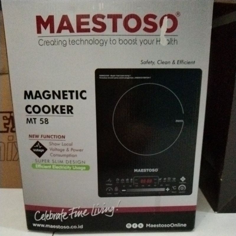 Maestoso MT 58 low Watt new kompor listrik