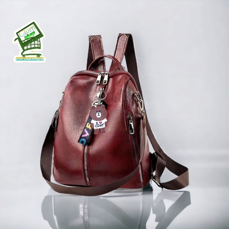 TAS MULTIFUNGSI RANSEL PROMO TAS SHOULDER PUNGGUNG BACKPACK FASHION IMPORT WANITA GROSIR BATAM MURAH