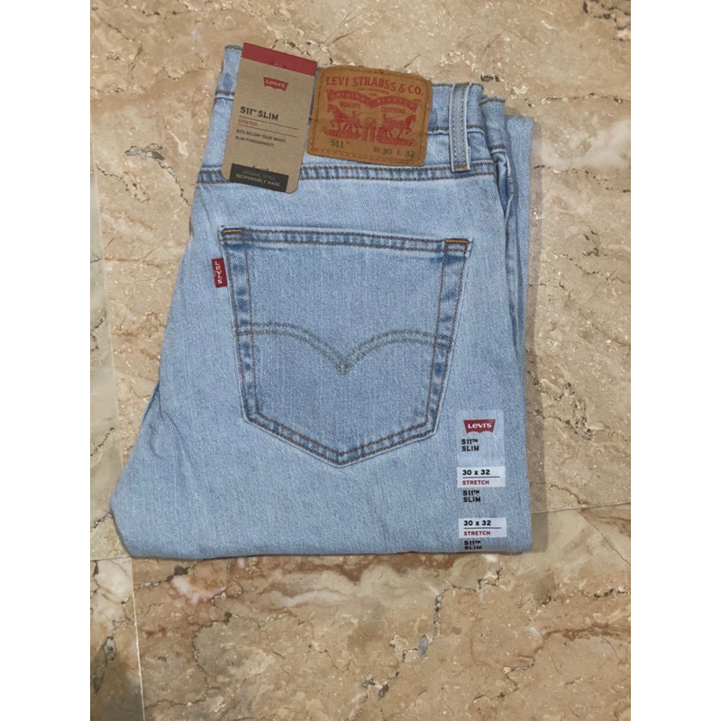 Levis 511 STRETCH Slim Fit Light Blue 511-5480