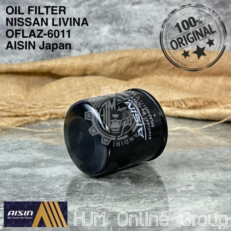 OIL OLI FILTER NISSAN LIVINA EVALIA JUKE XTRAIL SERENA AISIN Japan