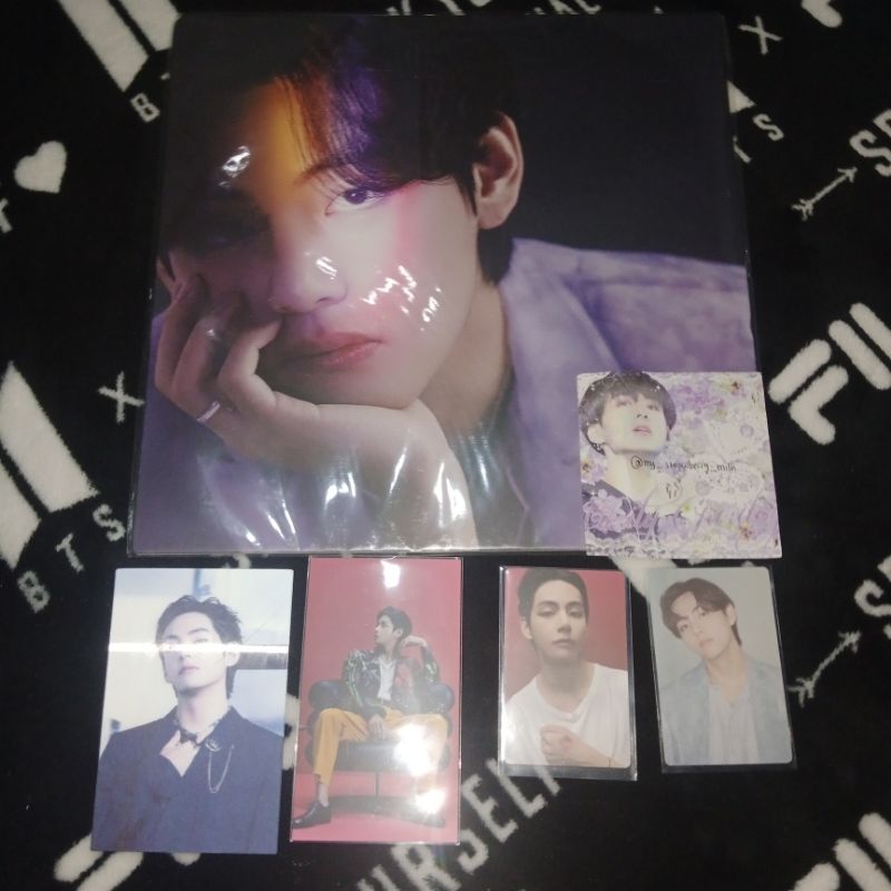 (Mohon Baca Deskripsi) WTS BTS Taehyung Proof Collector Photo Premium PP AR 3D Photocard A PC B Full