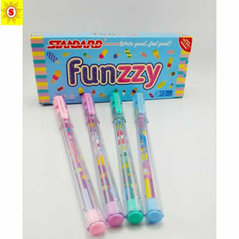 

[PCS] PULPEN FUNZZY STANDARD 0.5 MM / PULPEN STANDARD / GEL PEN / BALLPOINT GEL
