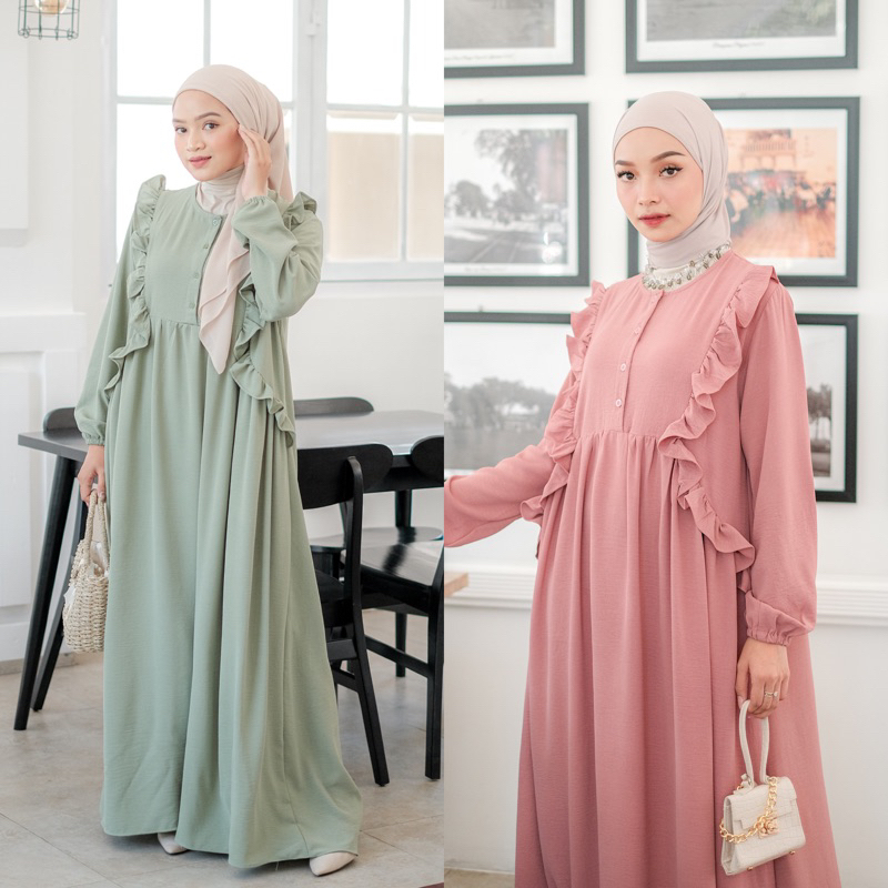 Nonties Dress | Special Dress Sage mint & Dusty | Airflow Premium